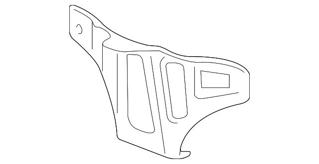 Bumper Cover Support; Front Center; Lower Fascia (16-18 Silverado 1500)