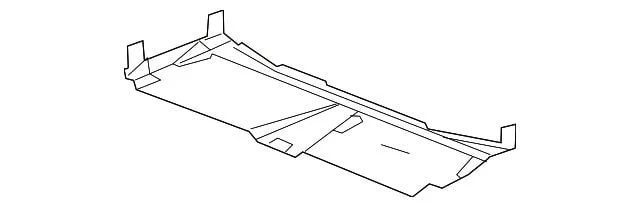 Bumper Deflector; Front; Dark Gray (14-15 Silverado 1500)