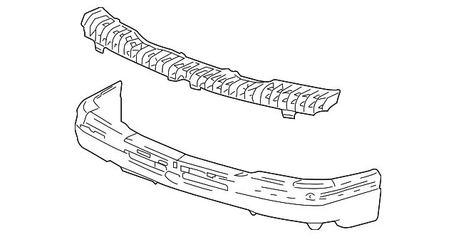 Front Bumper Face Bar; Chrome (03-06 Silverado 1500)