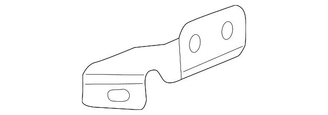 Bumper Support; Front Right; Bracket (14-15 Silverado 1500)