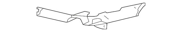 Bumper to Body Filler Panel; Front Right (03-06 Silverado 1500)