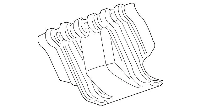 Engine Cover; Front; Lower; Splash Shield (07-13 Silverado 1500)