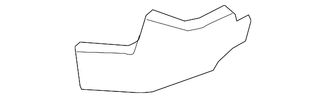 Fender Insert; Front Left (14-18 Silverado 1500)