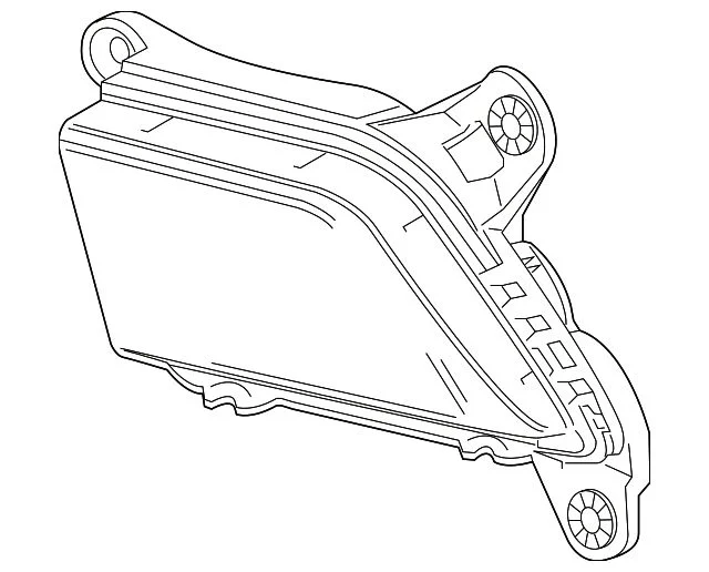 Fog Light Assembly; Passenger Side (19-21 Silverado 1500)