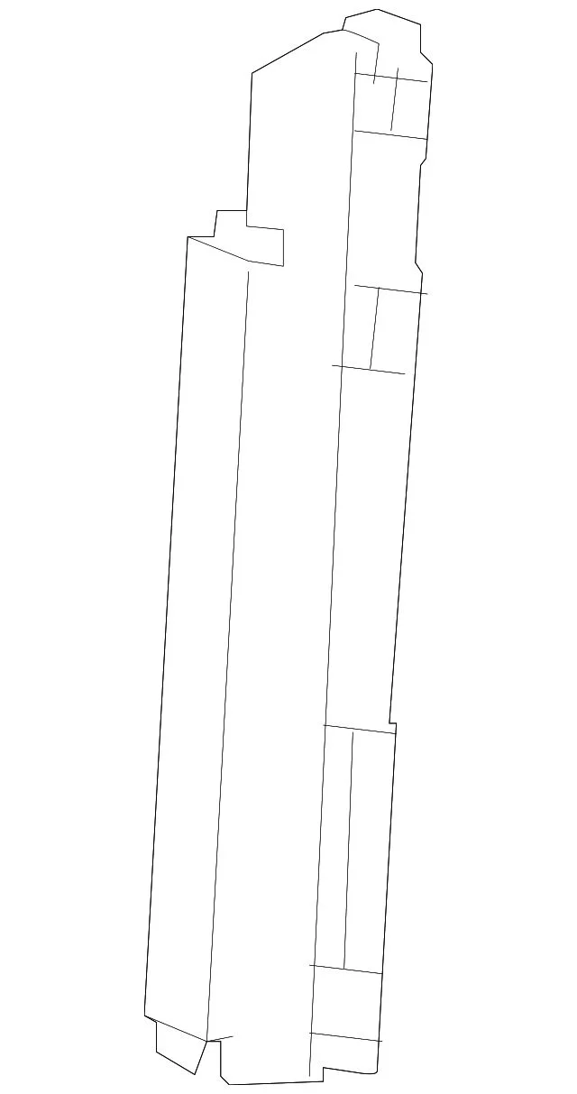 Grille Air Deflector; Right; Side Baffle (14-18 Silverado 1500)