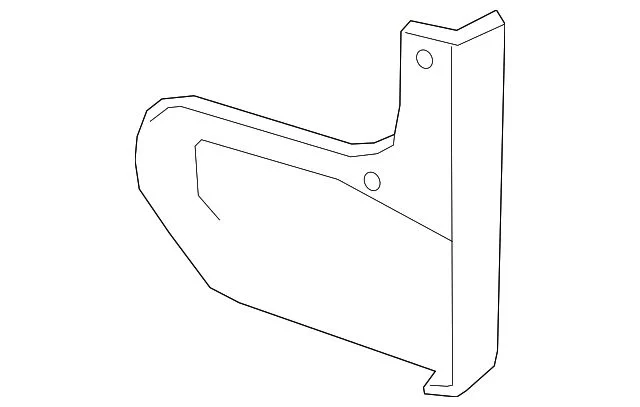 Mud Guard; Front Driver Side (19-26 Silverado 1500)
