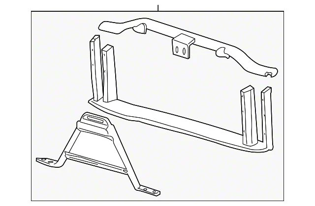 Radiator Support (10-13 Silverado 1500)