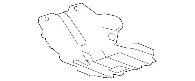 Skid Plate; Front; With Chrome Bumper; With Z71 Package (14-15 Silverado 1500)
