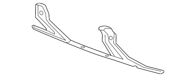 Bumper Cover Reinforcement; Front Lower (15-19 Silverado 2500 HD)