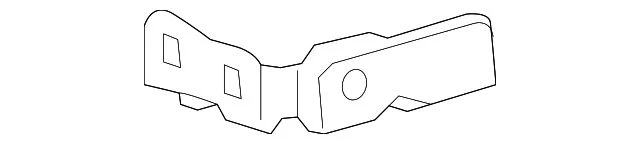 Bumper Cover Support; Front Left; Outer (15-19 Silverado 2500 HD)