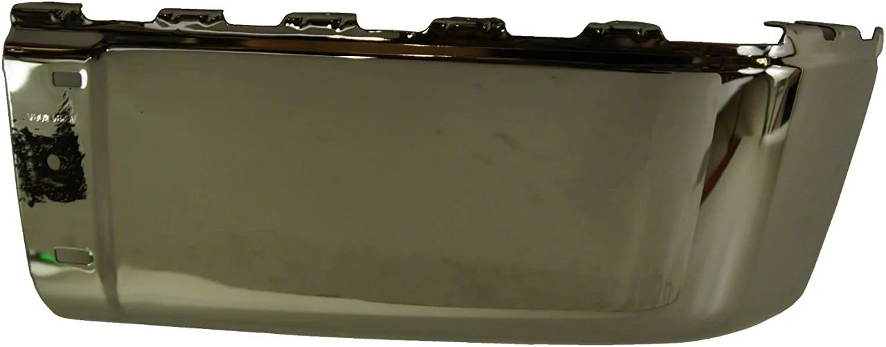 Bumper Extension; Rear Right Outer; Without Rear Object Sensors; Chrome (07-14 Silverado 2500 HD)