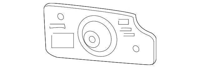 Door Mirror Glass; Left; Trailer Tow Type; With Signal Lamps; Convex (15-19 Silverado 2500 HD)