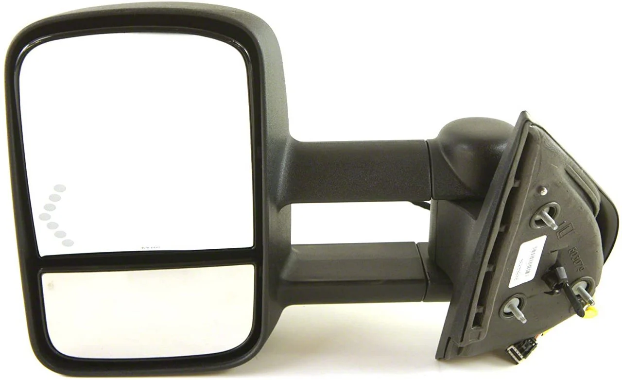 Door Mirror Set; Left; Power; Trailer Tow Type; Assembly (07-14 Silverado 2500 HD)