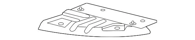 Fender Splash Shield; Front Left (11-14 Silverado 2500 HD)
