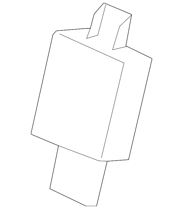 License Plate Light Housing; Left (15-19 Silverado 2500 HD)