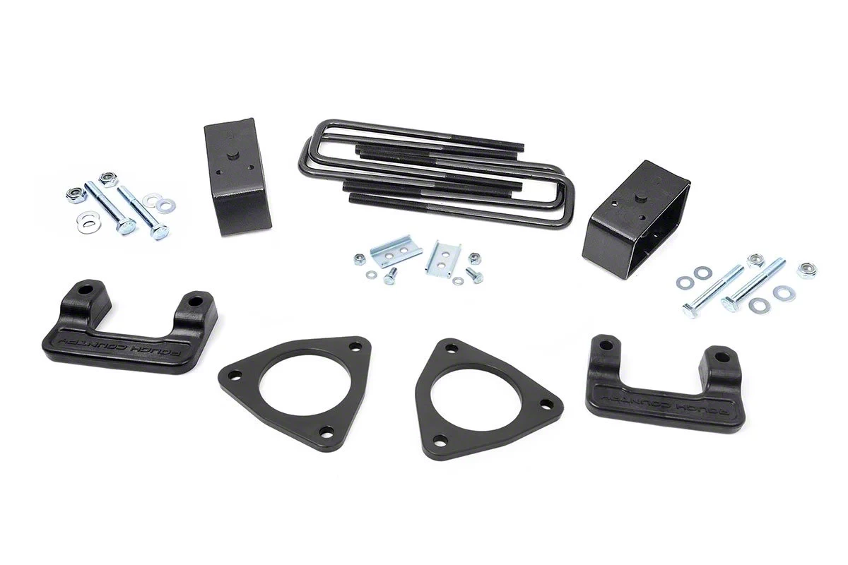 Rough Country Suspension 2.50-Inch MagneRide Leveling Lift Kit (14-18 2WD/4WD Sierra 1500 Denali w/ Stock Cast Aluminum Control Arms)