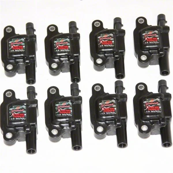 Granatelli Motor Sports Pro Series Extreme Coil Packs; Black (07-14 5.3L, 6.0L, 6.2L Tahoe)