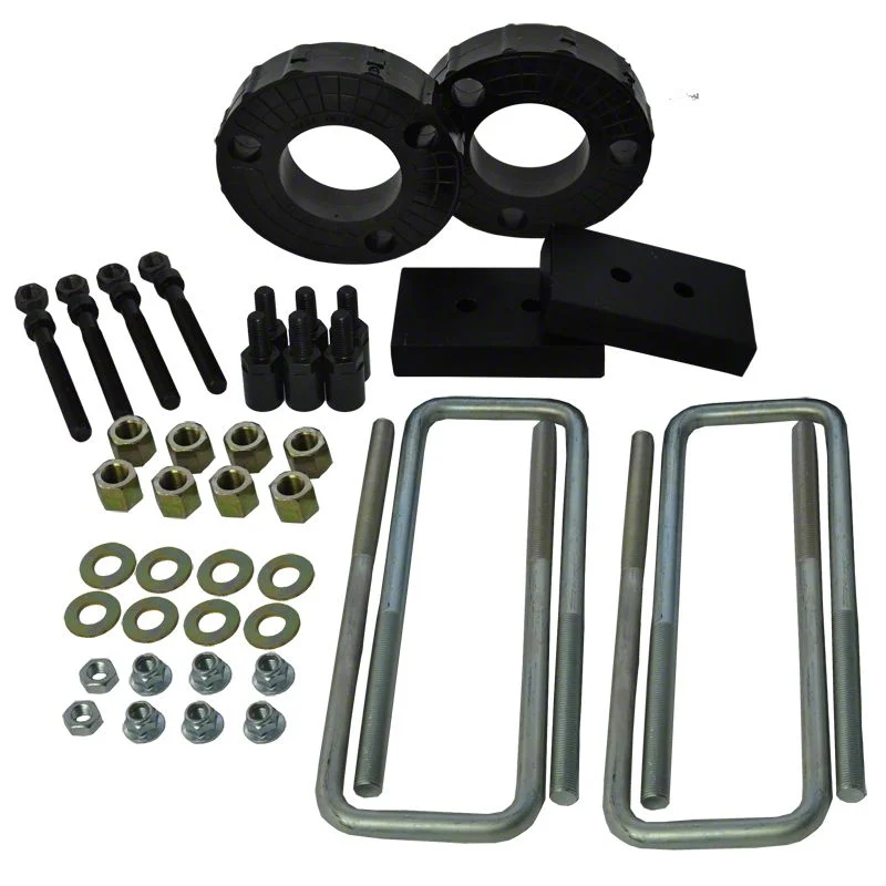 Ground Force 2-Inch Front / 1-Inch Rear Leveling Kit (04-14 F-150, Excluding Raptor)