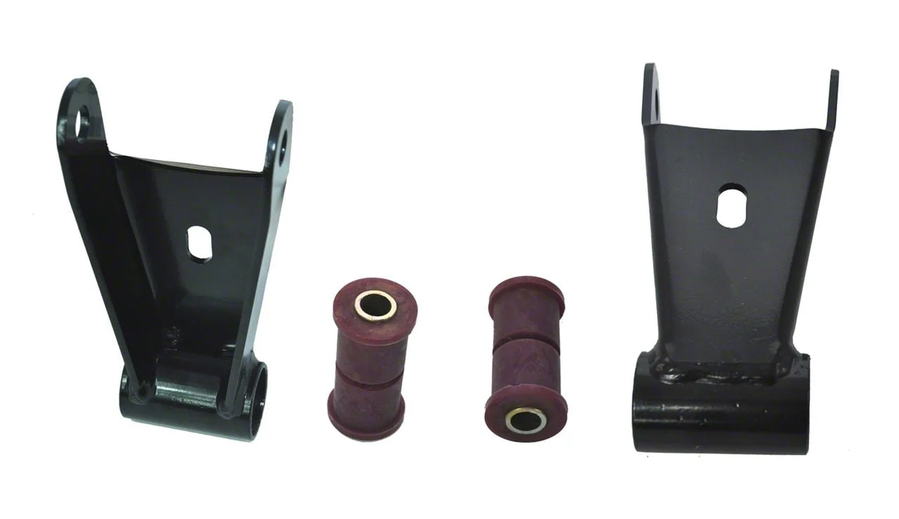 Ground Force 2-Inch Rear Lowering Shackles (15-20 F-150, Excluding Raptor)