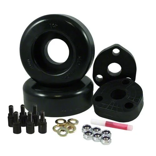 Ground Force 2-Inch Front / 1-Inch Rear Leveling Kit (09-18 4WD RAM 1500 w/o Air Ride)