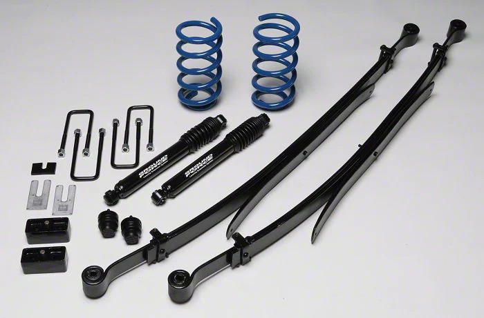 Ground Force 2-Inch Front / 4.50-Inch Rear Lowering Kit (07-13 2WD Sierra 1500 Regular Cab w/ 6.50-Foot Standard Box)
