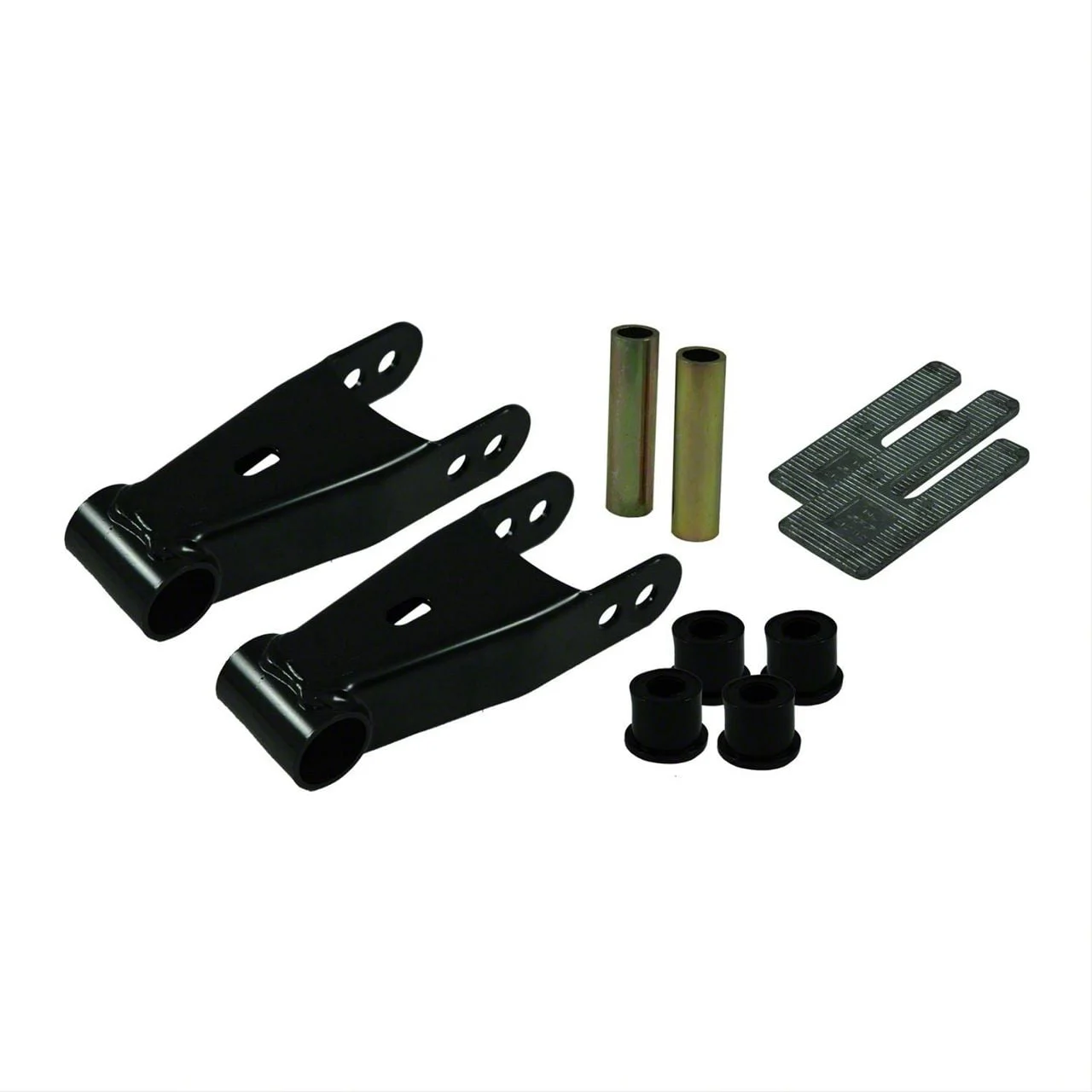 Ground Force 2-Inch Rear Lowering Shackle Kit (14-18 2WD Sierra 1500 Double Cab, Crew Cab)