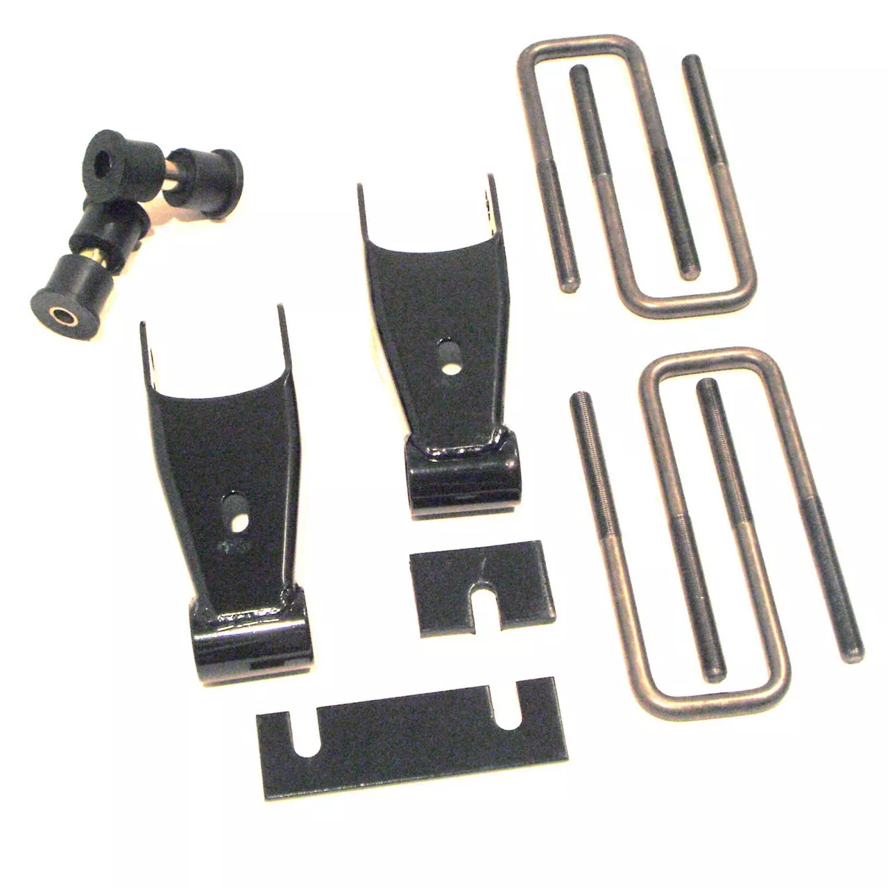Ground Force 2.50-Inch Rear Lowering Shackle Kit (07-13 Sierra 1500 Regular Cab)