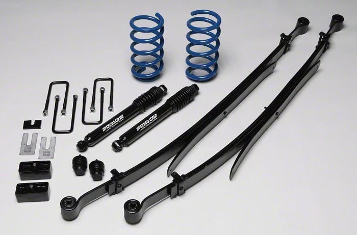Ground Force 2-Inch Front / 4.50-Inch Rear Lowering Kit (07-13 2WD Silverado 1500 Regular Cab w/ 6.50-Foot Standard Box)