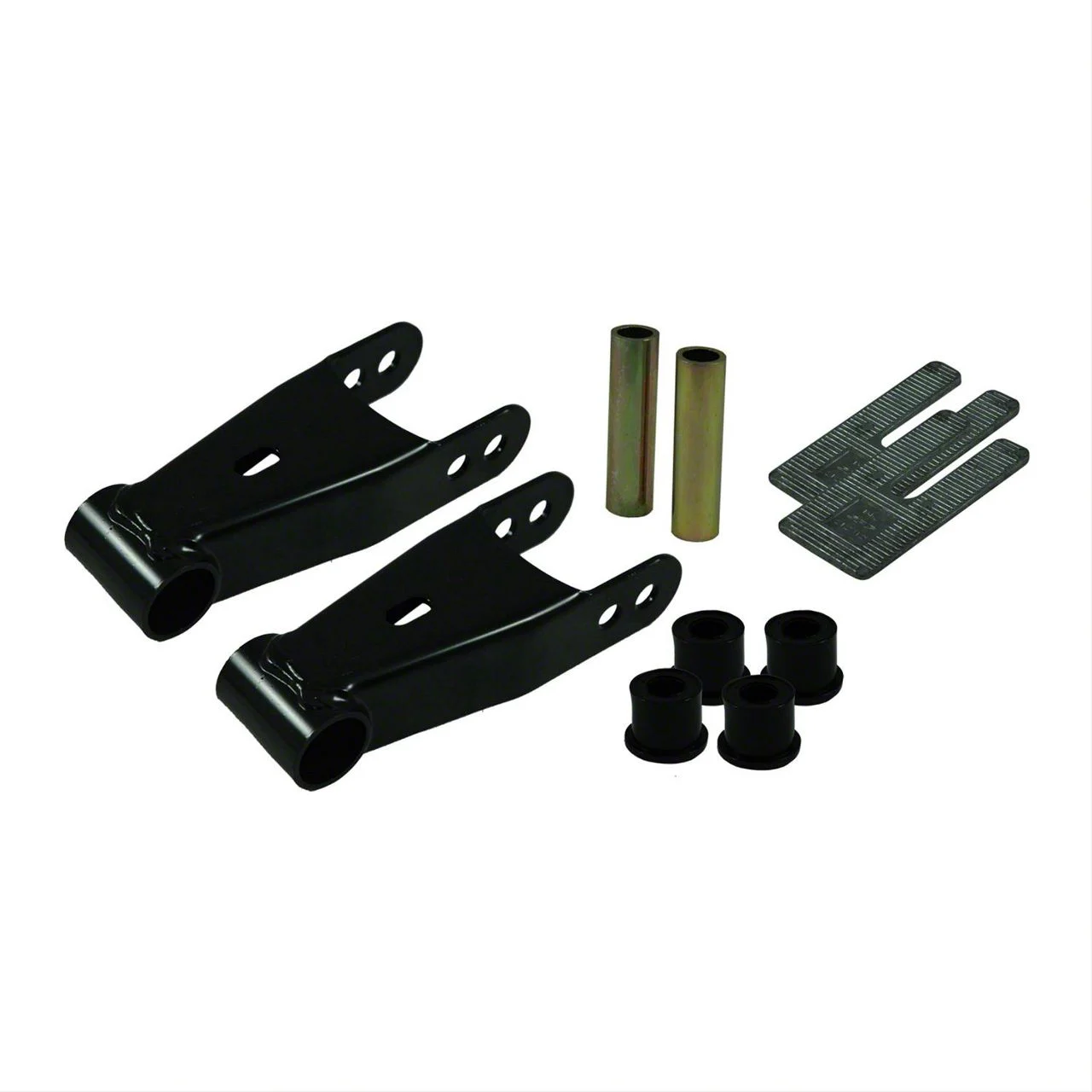Ground Force 2-Inch Rear Lowering Shackle Kit (14-18 2WD Silverado 1500 Double Cab, Crew Cab)