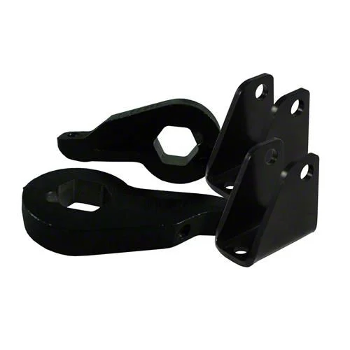 Ground Force 2 to 2.50-Inch Front Torsion Key Leveling Kit with Shock Extenders (07-10 4WD Silverado 3500 HD)