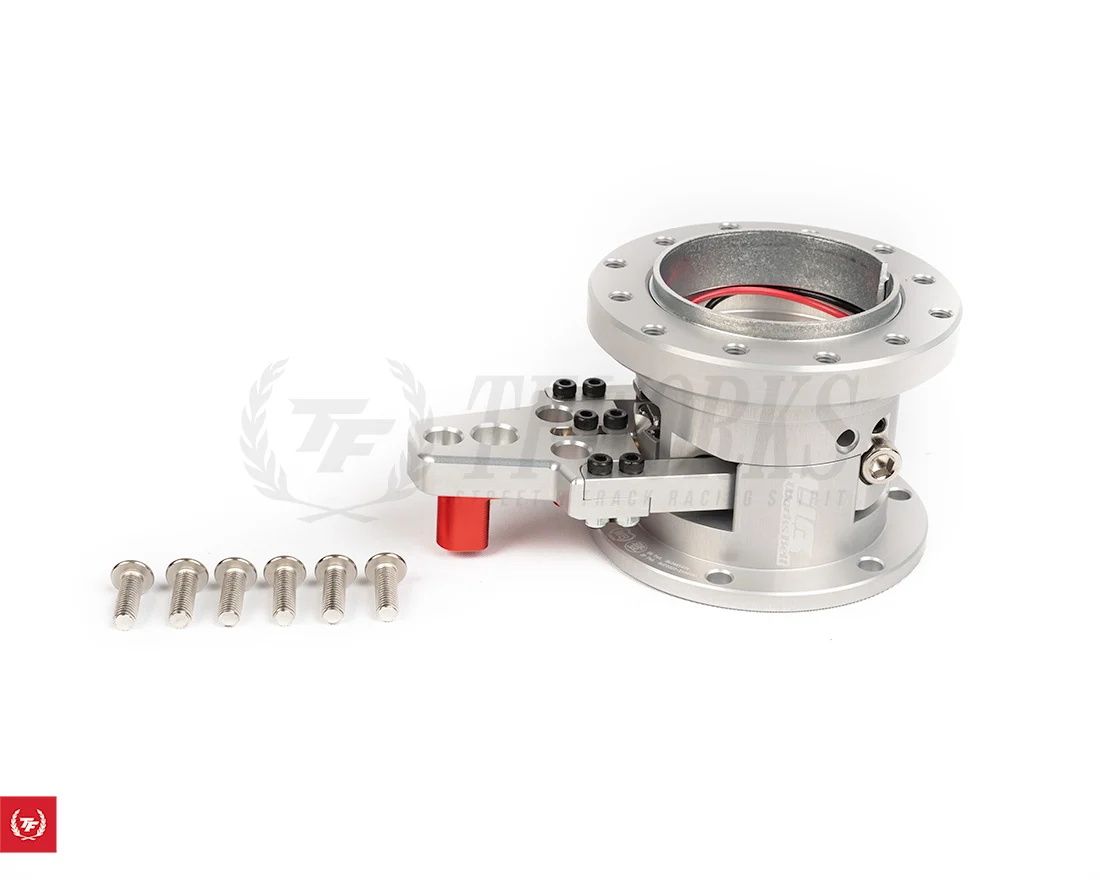 Works Bell Rapfix GTC Pop-up Flip-up Steering System (Silver)