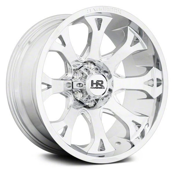Hardrock Offroad Bloodshot Xposed Chrome 6-Lug Wheel; 24x14; -76mm Offset (15-20 Yukon)