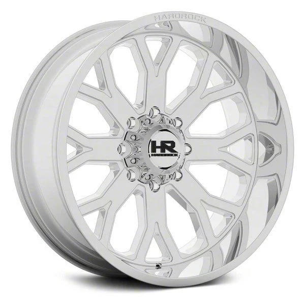 Hardrock Offroad Slammer Xposed Chrome 6-Lug Wheel; 20x9; 0mm Offset (15-20 Yukon)