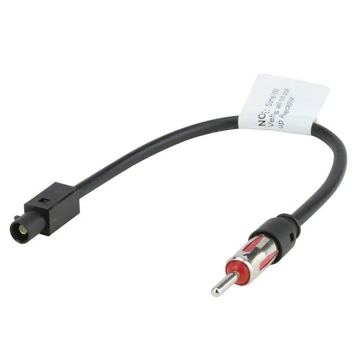 Scosche Aftermarket Antenna Male to Factory Radio Female Antenna Adapter (12-13 Silverado 2500 HD w/ Navigation; 14-18 Silverado 2500 HD)