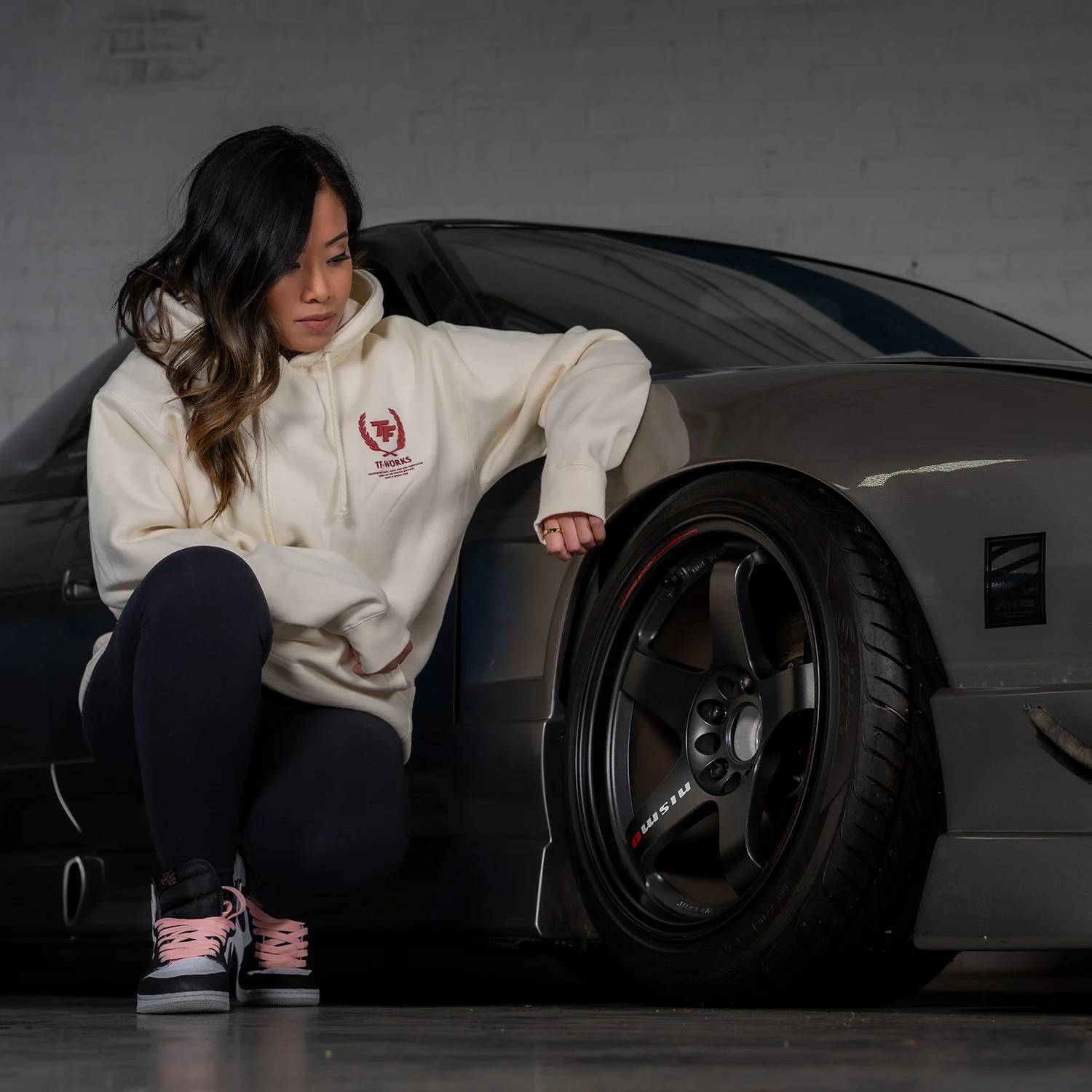 TF-Works Comfy Heavyweight Hoodie - Off White