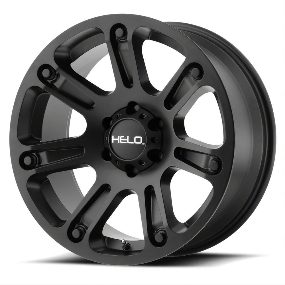 HELO HE904 Satin Black 5-Lug Wheel; 17x9; 0mm Offset (09-18 RAM 1500)