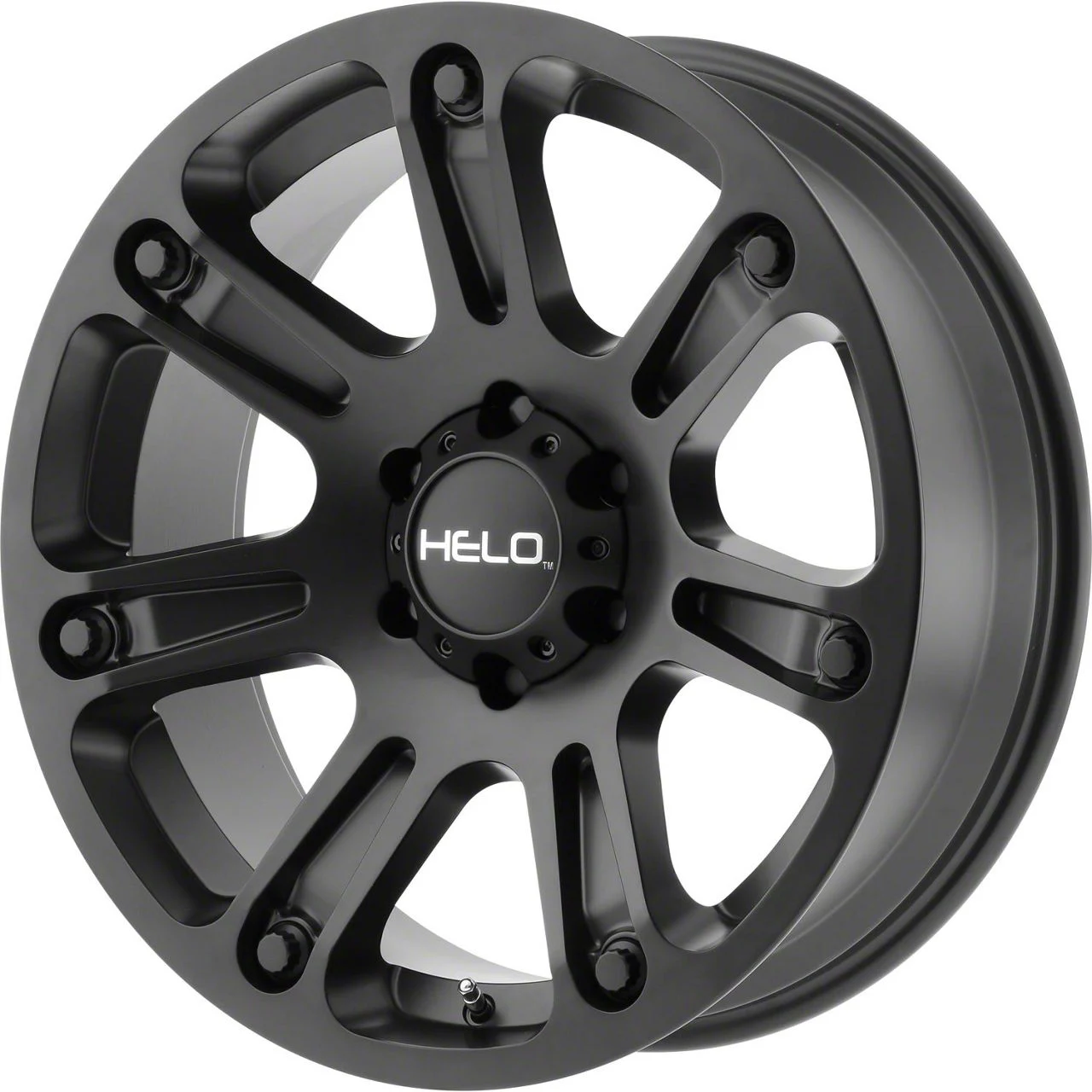 HELO HE904 Satin Black 6-Lug Wheel; 17x9; 0mm Offset (19-23 Ranger)