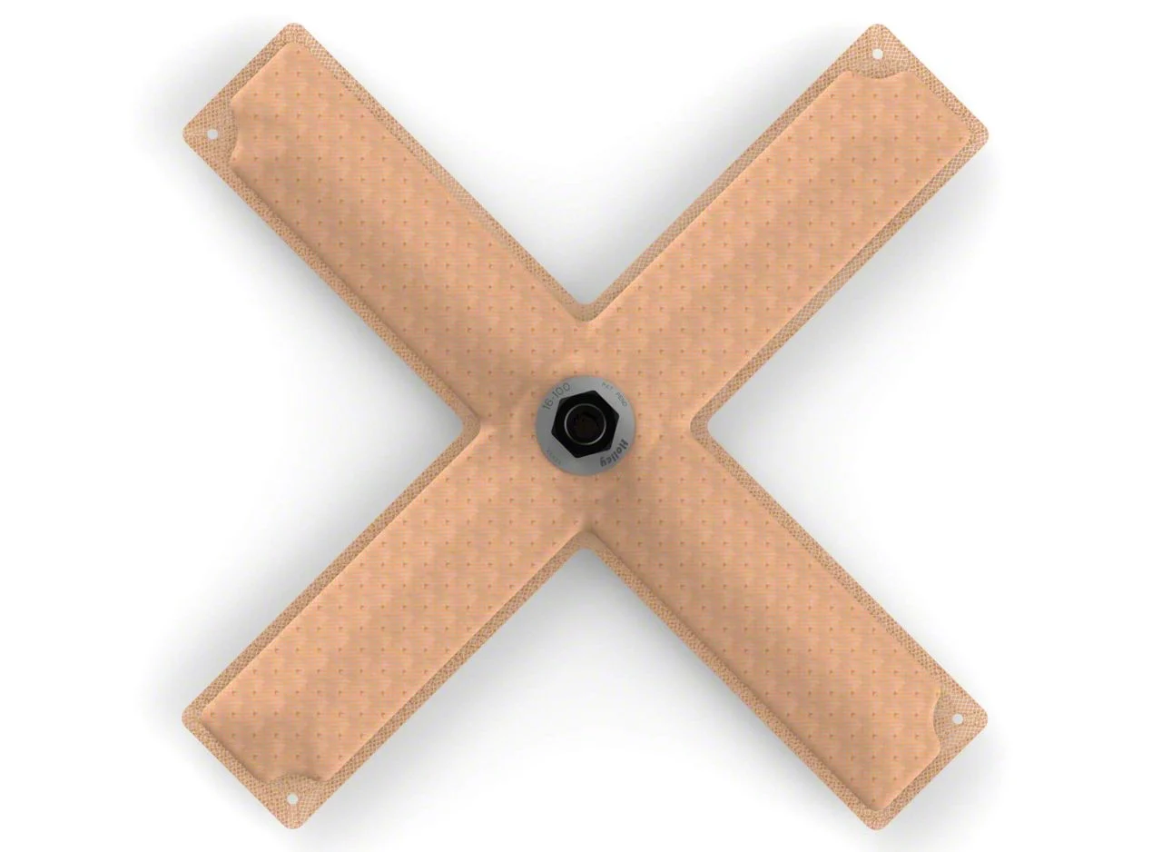 Holley Fuel Tank Pickup; HYDRAMAT (15X15 CROSS) - CENTER OUT - 3/
