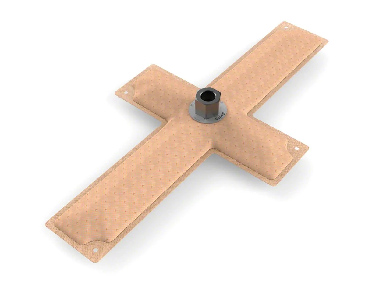 Holley Fuel Tank Pickup; HYDRAMAT (15X8 CROSS) - CENTER OUT - 3/8