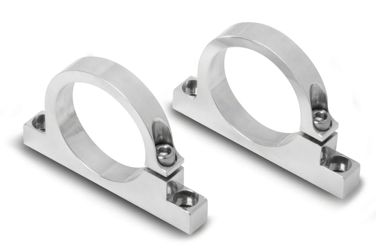 Holley Fuel Filter Bracket; POL MNTG BRCKT FOR 175 & 260GPH FILTERS