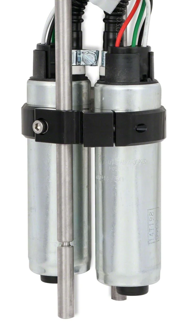 Holley Fuel Transfer Tank Pump; 6 BOLT FLANGE VR PUMP DUAL