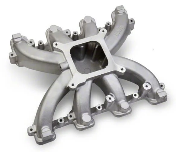 Holley GM LS3/L92 Single Plane Carbureted Intake Manifold (07-08 6.2L Sierra 1500 Denali)