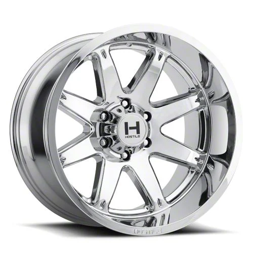 Hostile Alpha Armor Plated 6-Lug Wheel; 20x10; -19mm Offset (07-13 Sierra 1500)