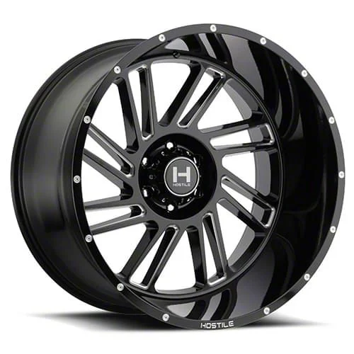 Hostile Stryker Blade Cut 6-Lug Wheel; 20x10; -19mm Offset (15-20 Yukon)