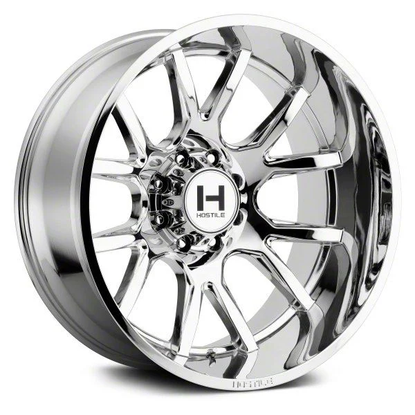 Hostile Rage Armor Plated 6-Lug Wheel; 20x9; 12mm Offset (21-26 Yukon)