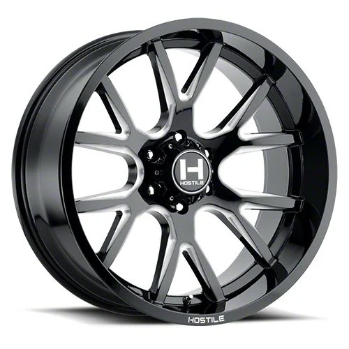 Hostile Rage Blade Cut 6-Lug Wheel; 20x10; -19mm Offset (21-26 Yukon)