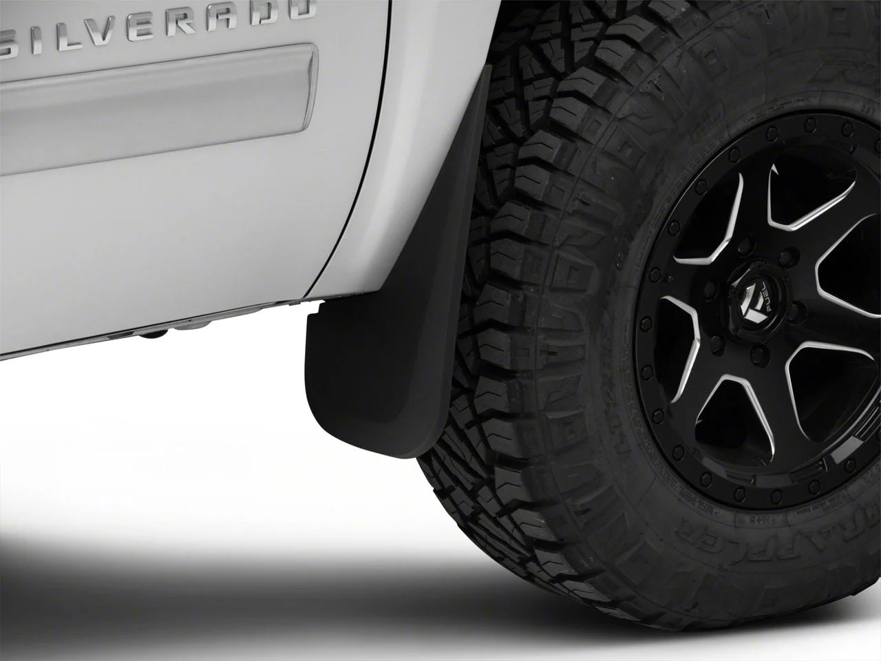 Husky Liners Mud Guards; Front (07-13 Silverado 1500 w/o OE Fender Flares)