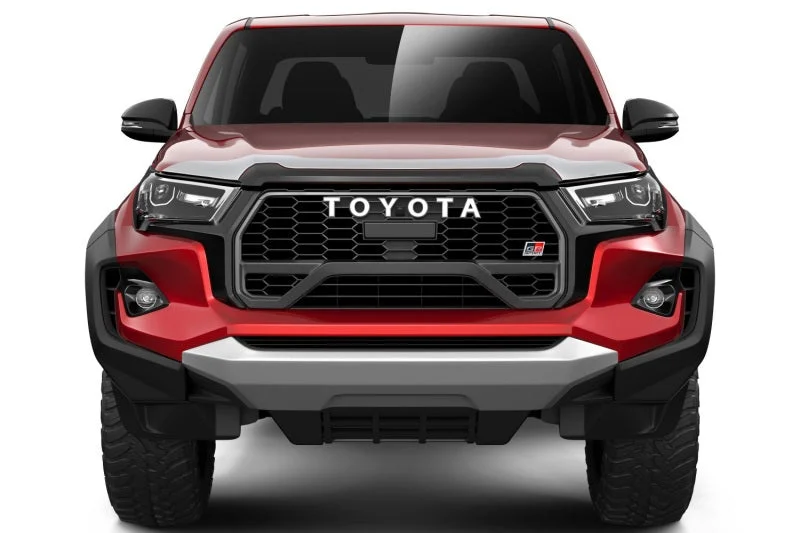 Husky Liners 20-26 Toyota Hilux Aeroskin Hood Protector - Chrome