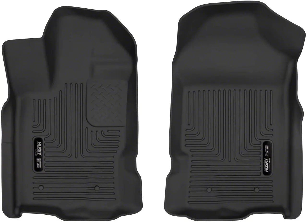 Husky Liners X-Act Contour Front Floor Liners; Black (19-26 Ranger)