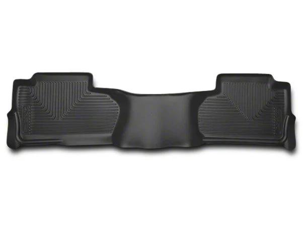 Husky Liners X-Act Contour Second Seat Floor Liner; Black (14-18 Sierra 1500 Double Cab, Crew Cab)